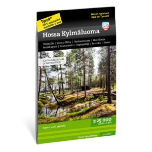 Hossa Kylmäluoma turkart 1:25 000 Calazo