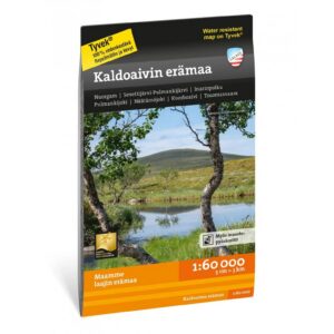 Kaldoaivin erämaa turkart 1:60 000 Calazo