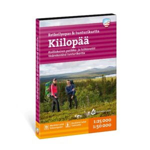 Kiilopää turguide og fjellkart Calazo