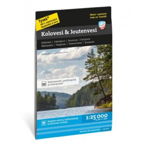 Kolovesi Joutenvesi turkart 1:25 000 Calazo