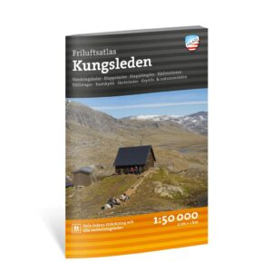 Kungsleden friluftsatlas 1:50 000 Calazo