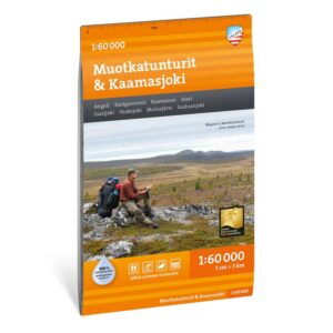 Muotkatunturit Kaamasjoki turkart 1:60 000 Calazo