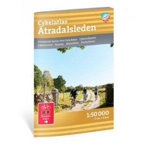 Ätradalsleden sykkelatlas 1:50 000 Calazo