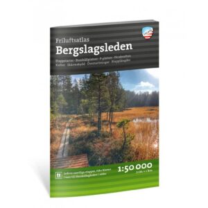 Bergslagsleden friluftsatlas 1:50 000 Calazo