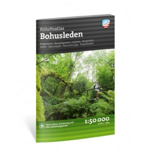 Bohusleden friluftsatlas 1:50 000 Calazo