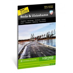 Borås & Ulricehamn turkart 1:50 000 fra Calazo