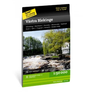 Blekinge västra turkart 1:50 000 Calazo