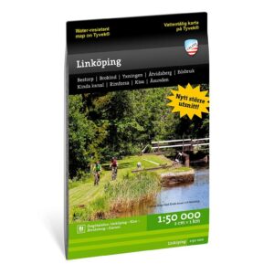 Linköping turkart 1:50 000 Calazo