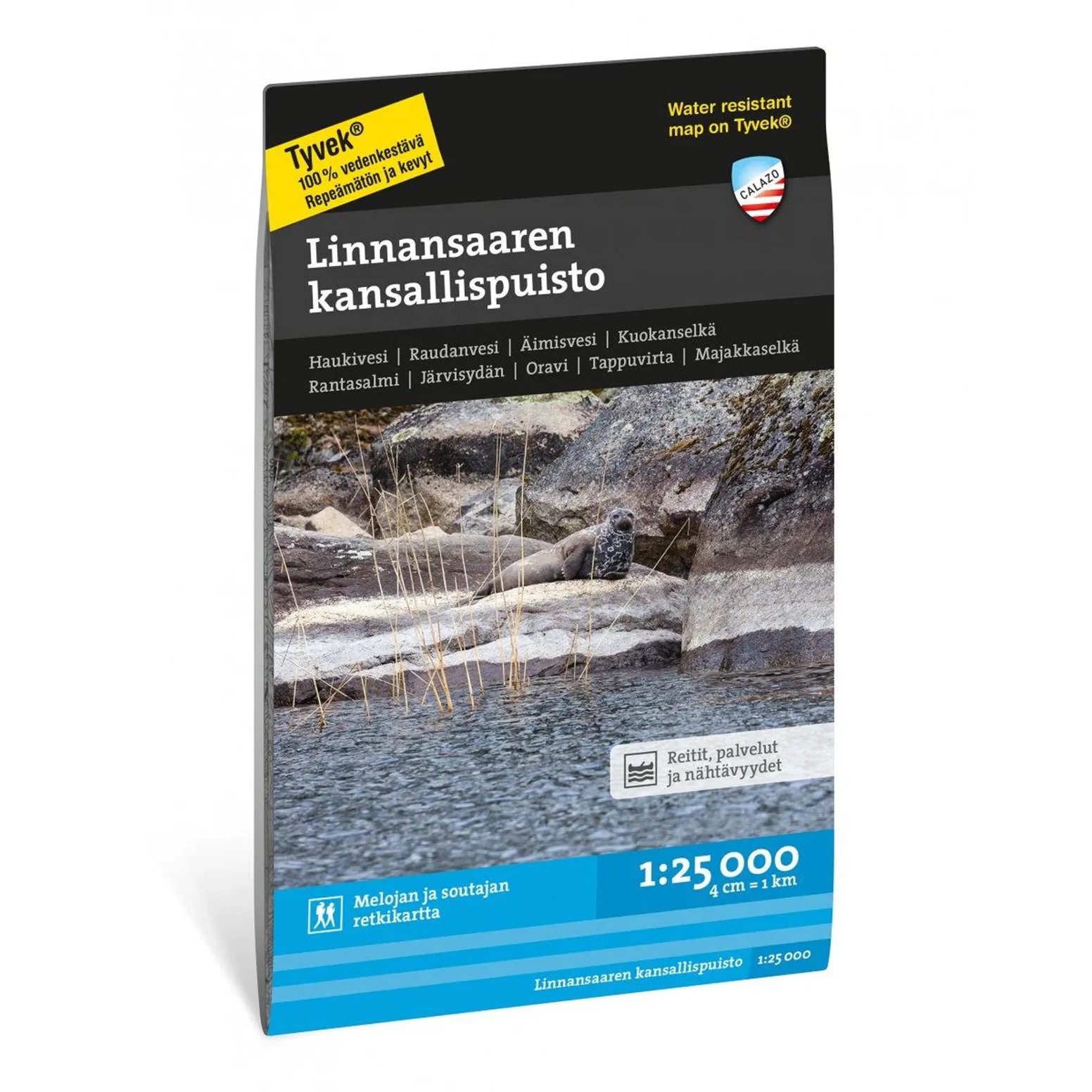 Linnansaaren kansallispuisto turkart 1:25 000 Calazo