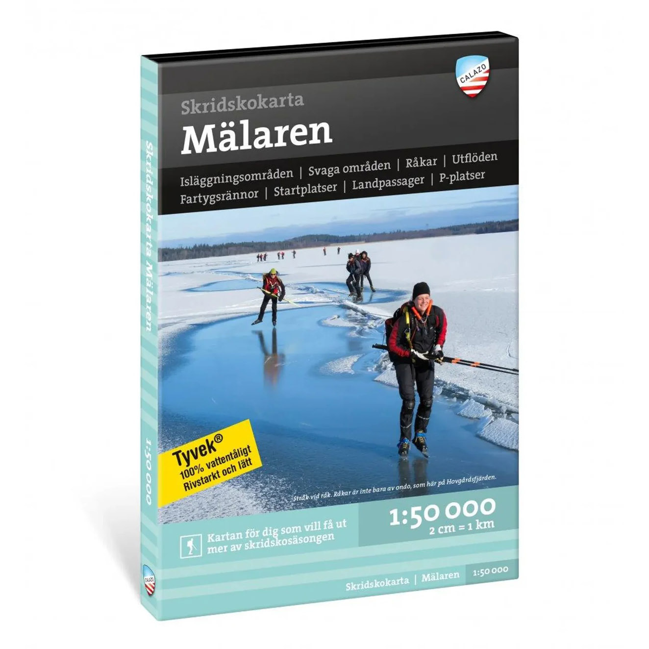 Mälaren skøytekart 1:50 000 Calazo