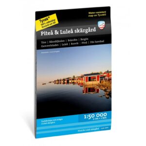Luleå Piteå skärgård turkart 1:50 000 Calazo