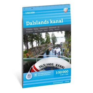 Dalslands kanal turkart 1:50 000 Calazo