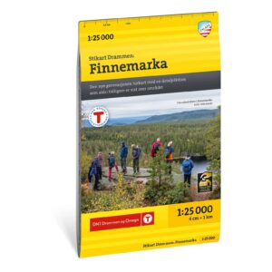 Finnemarka stikart 1:25 000