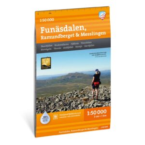 Funäsdalen Ramundberget Messlingen turkart 1:50 000 Calazo