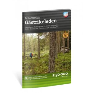 Gästrikeleden friluftsatlas 1:50 000 Calazo