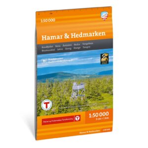 Hamar & Hedemarksvidda turkart Calazo