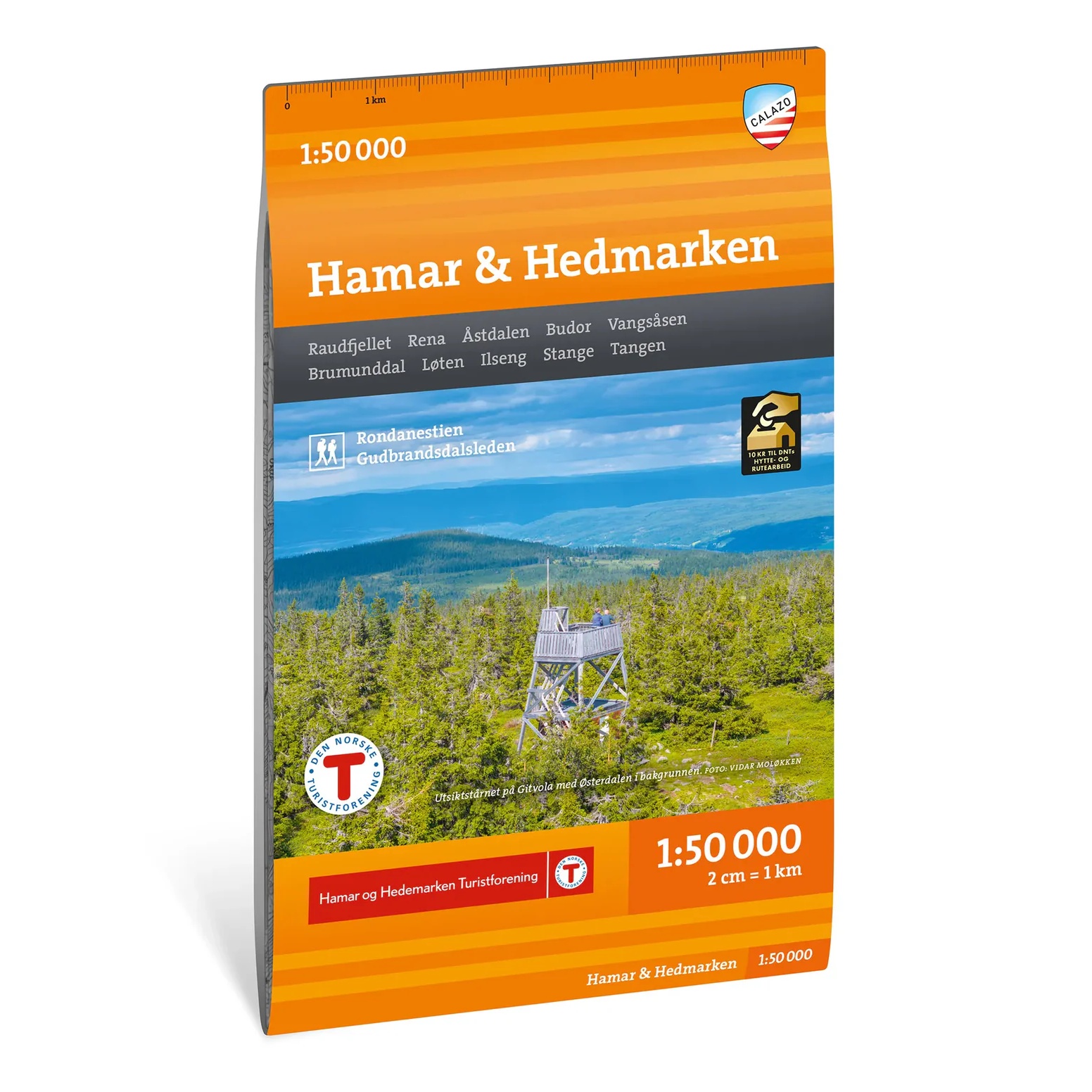 Hamar & Hedemarksvidda turkart Calazo