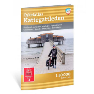 Kattegattleden sykkelatlas 1:50 000 Calazo