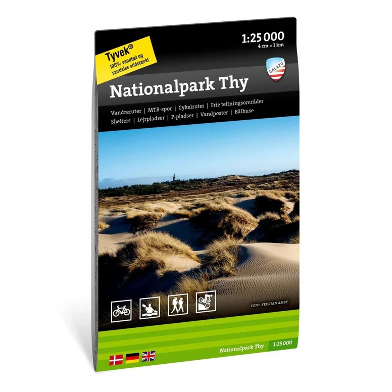 Nationalpark Thy turkart 1:25 000 Calazo