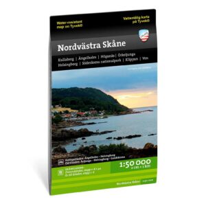 Nordvästra Skåne turkart 1:50 000 Calazo