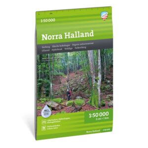 Norra Halland turkart 1:50 000 Calazo