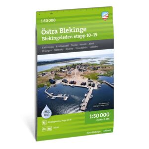 Östra Blekinge turkart 1:50 000 Calazo