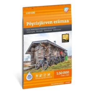Pöyrisjärven erämaa turkart 1:50 000 Calazo