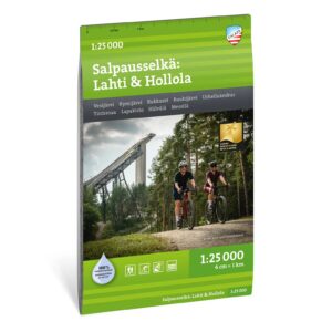 Salpausselkä Lahti Hollola turkart 1:25 000 Calazo