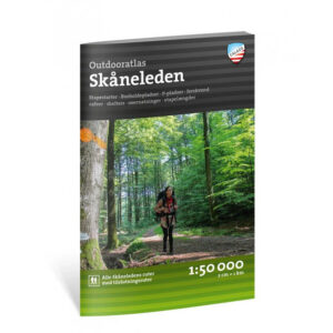 Skåneleden friluftsatlas 1:50 000 Calazo