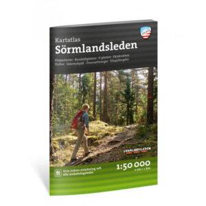 Sörmlandsleden friluftsatlas 1:50 000 Calazo
