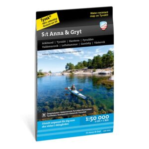 S:t Anna och Gryts skärgårdar turkart 1:50 000 Calazo