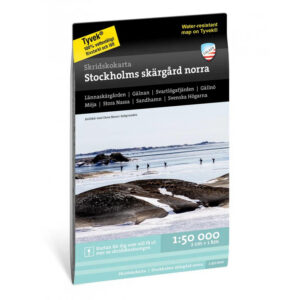 Stockholms skärgård norra skøytekart 1:50 000 Calazo