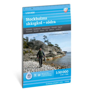 Stockholms skärgård Södra turkart 1:50 000 Calazo