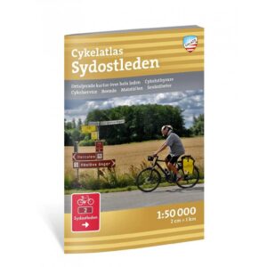 Sydostleden sykkelatlas 1:50 000 Calazo