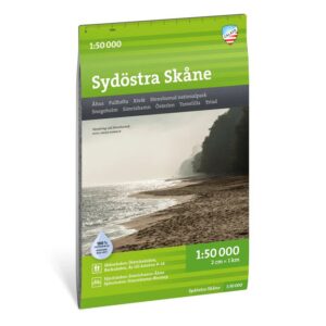 Sydöstra Skåne turkart 1:50 000 Calazo