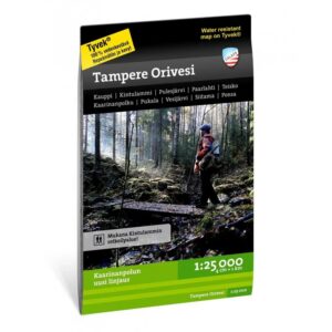 Tampere Orivesi turkart 1:25 000 Calazo