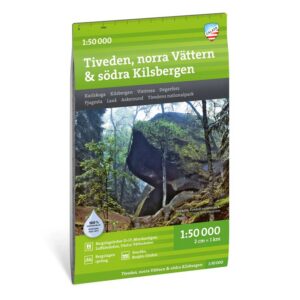 Tiveden, Norra Vättern & södra Kilsbergen turkart 1:50 000 Calazo