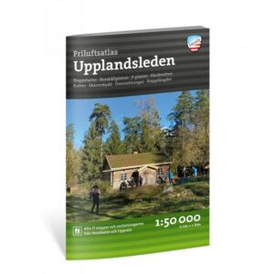 Upplandsleden friluftsatlas 1:50 000 Calazo