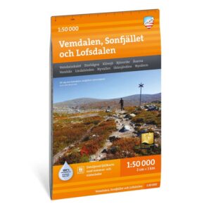 Vemdalen, Sonfjället & Lofsdalen turkart 1:50 000 Calazo