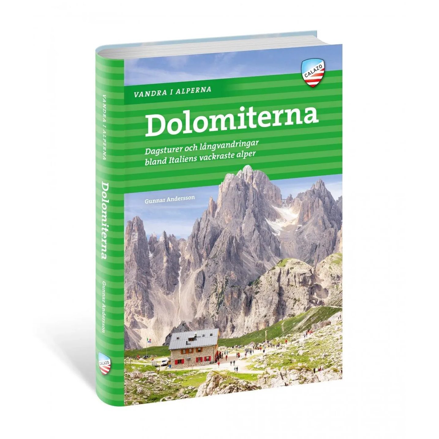 Forsiden av guideboken Vandra i Alperna: Dolomiterna