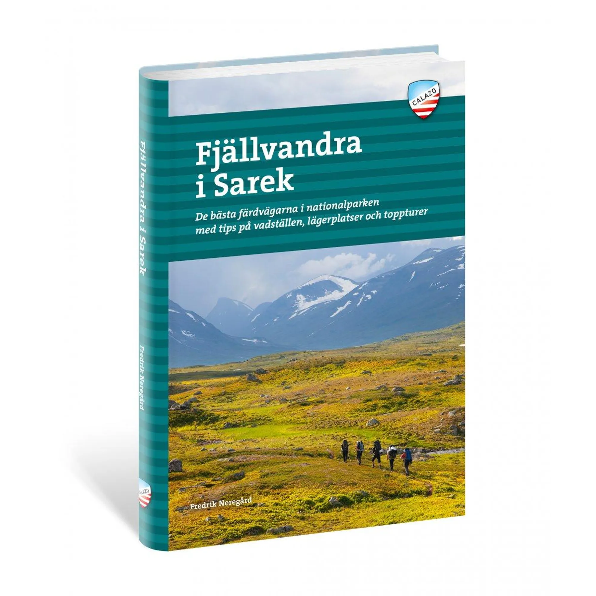 Forsiden av guideboken Fjällvandra i Sarek