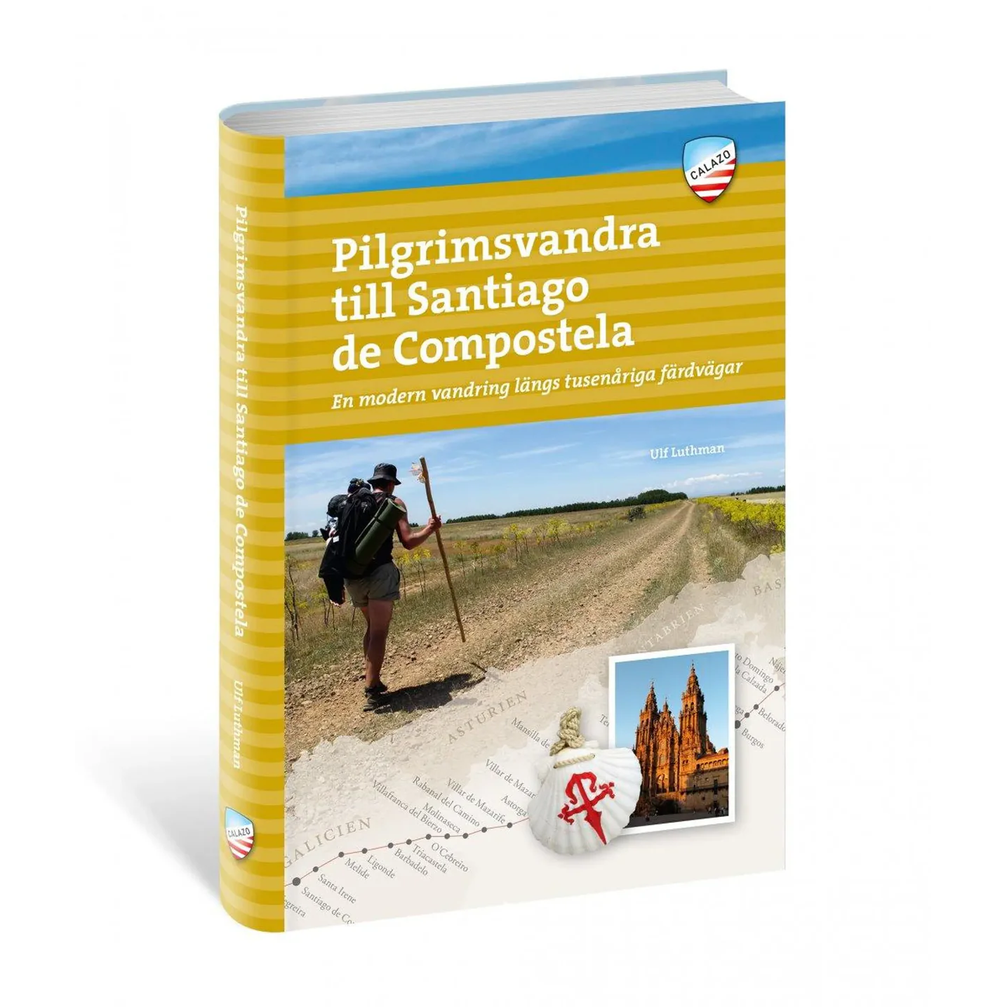 Forsiden av guideboken Pilgrimsvandra till Santiago de Compostela