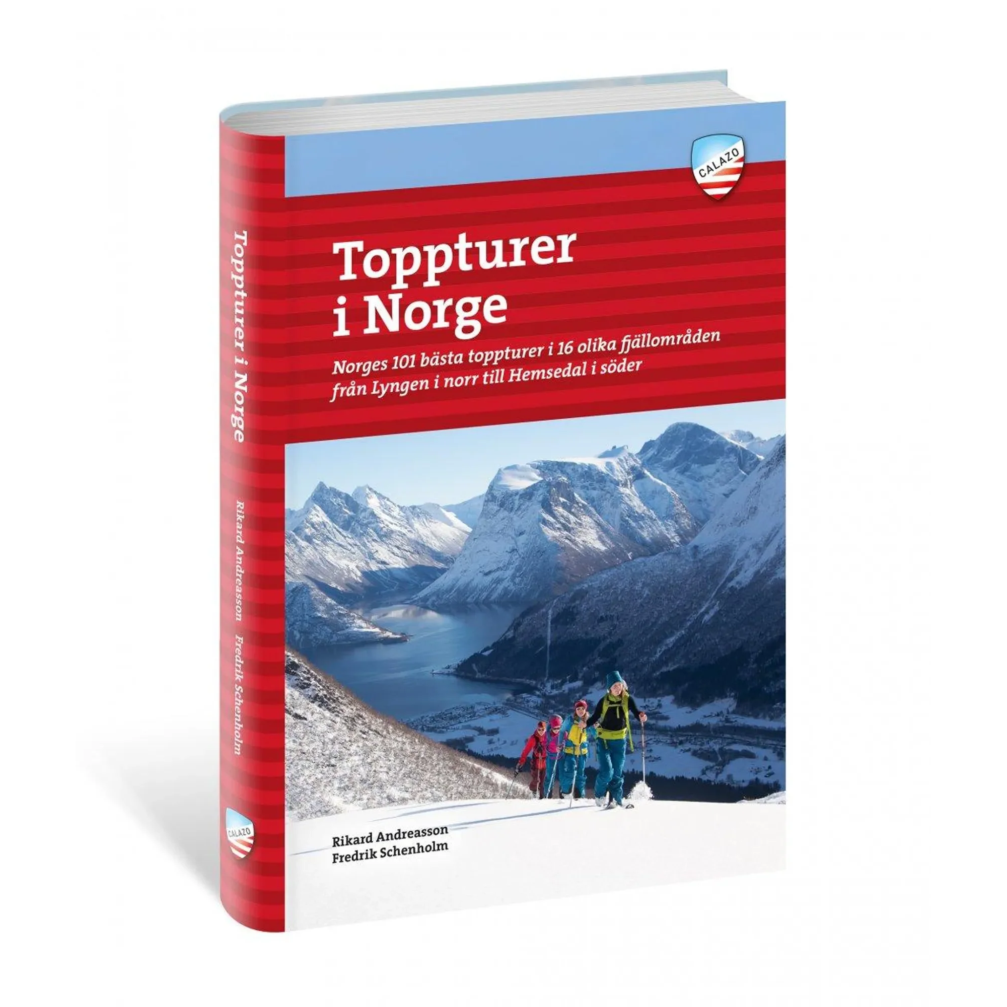 Forsiden av boken Toppturer i Norge