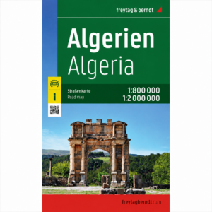 Forsiden av Algerie veikart fra freytag & berndt