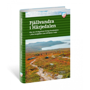 Forsiden av guideboken Fjällvandra i Härjedalen