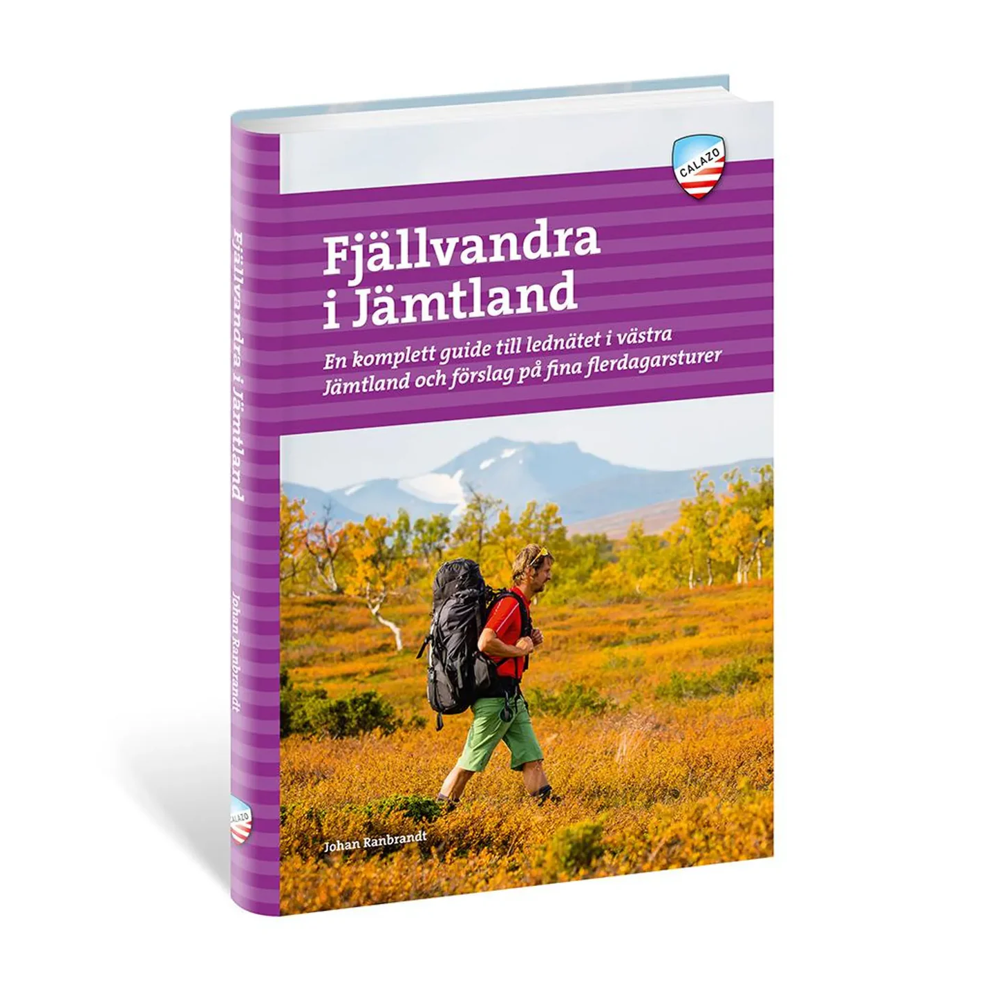 Forsiden av guideboken Fjällvandra i Jämtland