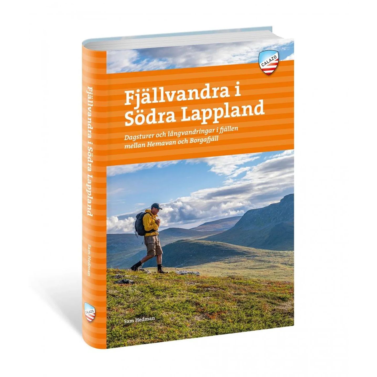 Forsiden av guideboken Fjällvandra i södra Lappland