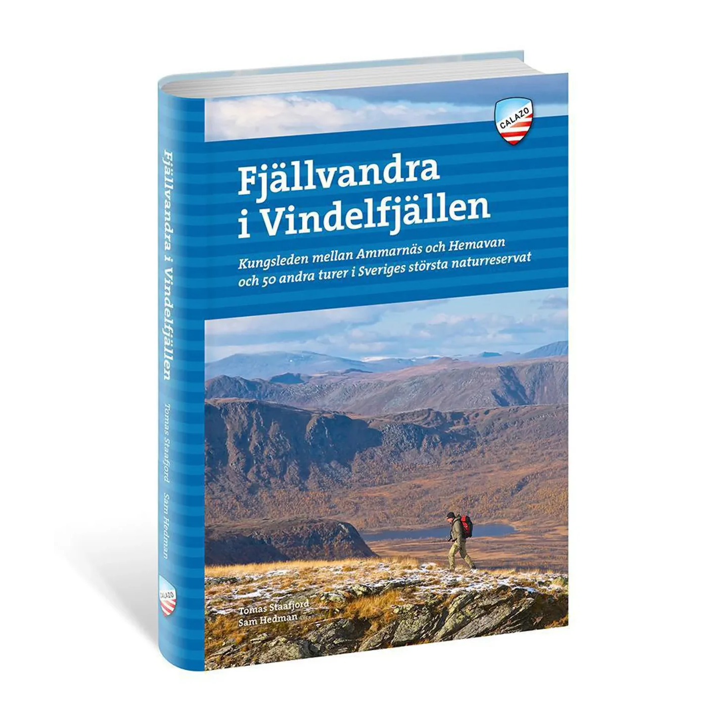 Forsiden av guideboken Fjällvandra i Vindelfjällen