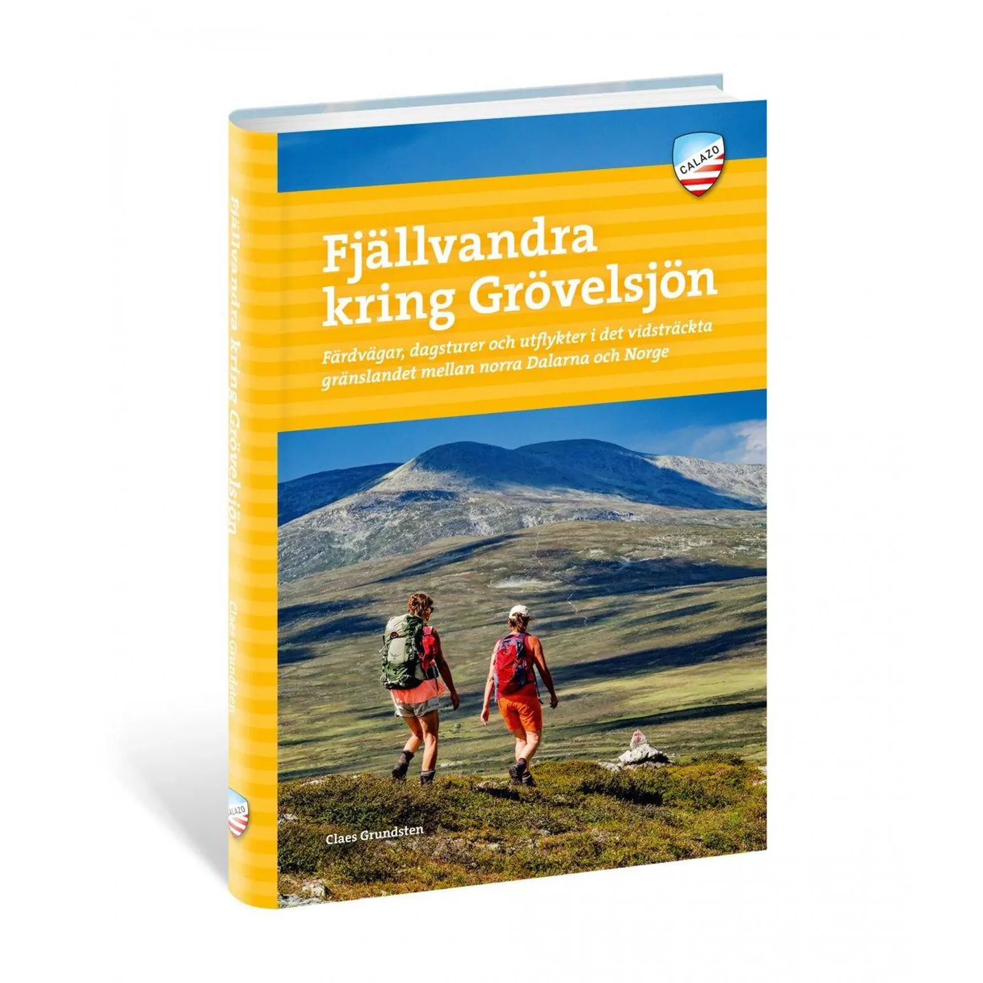 Forsiden av guideboken Fjällvandra kring Grövelsjön