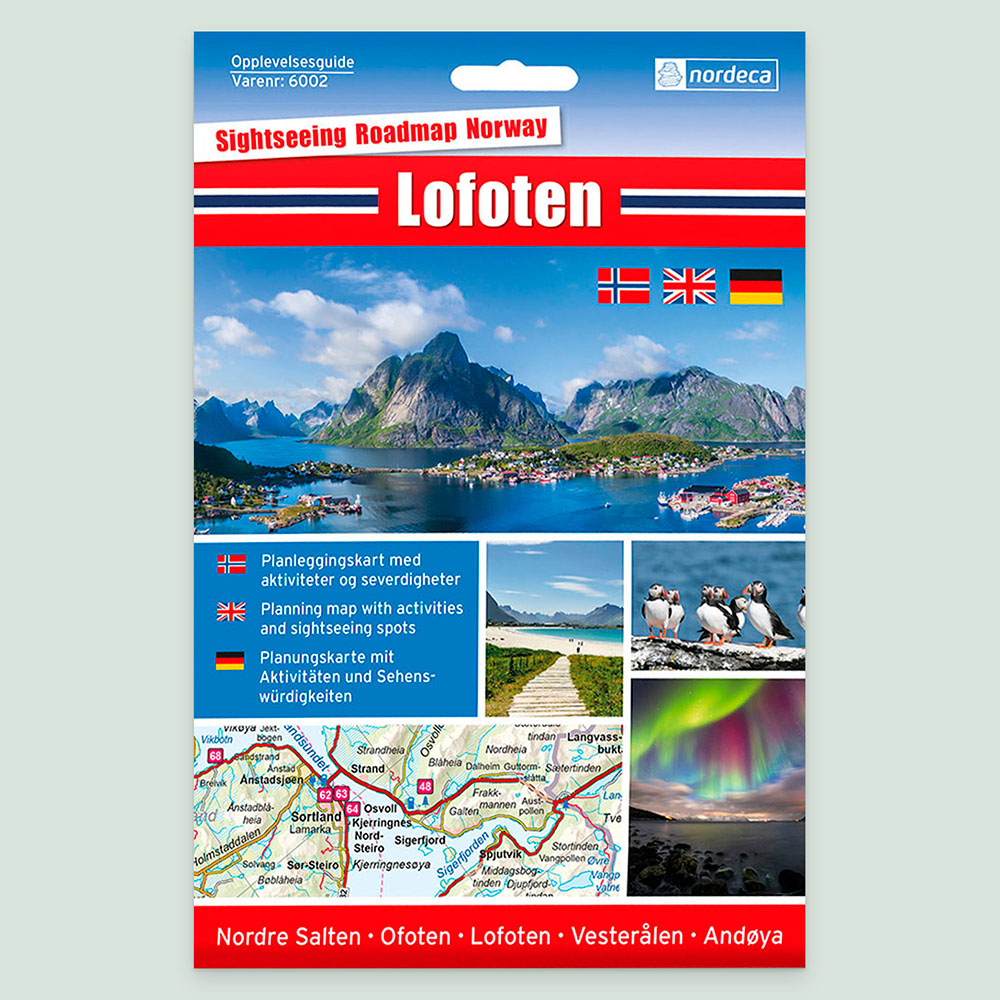 Lofoten Opplevelsesguide fra Nordic Maps
